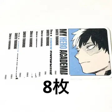 나의 히어로 아카데미아 원화전 아트 코스터 토도로키 쇼토