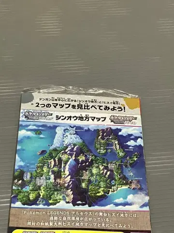 포켓몬 레전즈 아르세우스 맵 구매 혜택