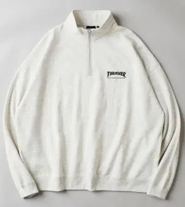 프릭스스토어 별주 트레셔 하프 지퍼 맨투맨