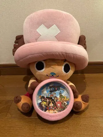 원피스 초파 시계 봉제 인형