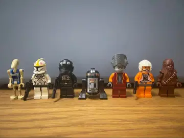 [ 정품 ] 레고 스타 워즈 7958 미니 피규어 7체 세트