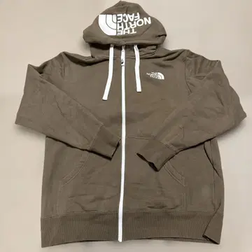 THE NORTH FACE 브라운 풀 집업 후드티