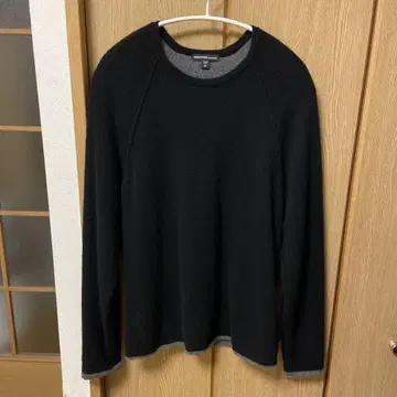 JAMES PERSE 캐시미어 100% 니트 블랙