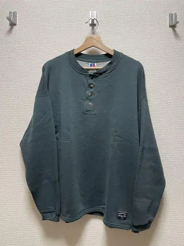 러셀 애슬레틱 90s 헨리넥 빈티지