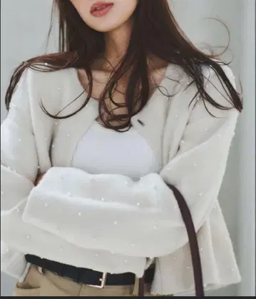 리랜드트루 펄 코쿤 니트