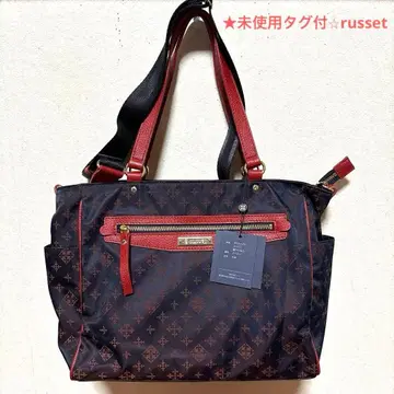 미사용 russet 러셋 나일론 2WAY 숄더 숄더백