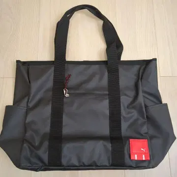 PUMA 블랙 토트백 대용량