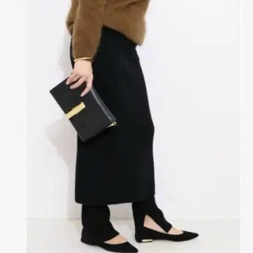 택 포함 새상품 MUSE 두지엠 클라세 CAPRI RIB 레깅스