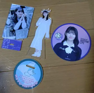 노기자카46 마츠오 미유 3점 아크릴 스탠드, 코스터