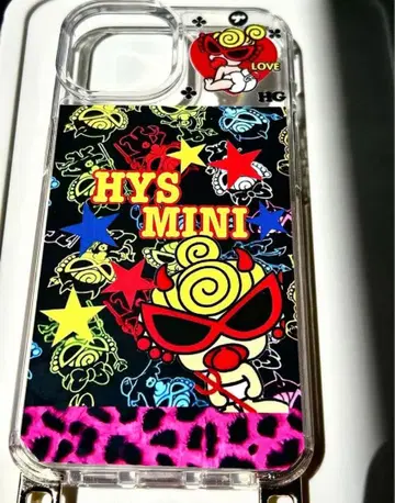 히스미니 iPhone14 케이스 스마트폰 스트랩 포함