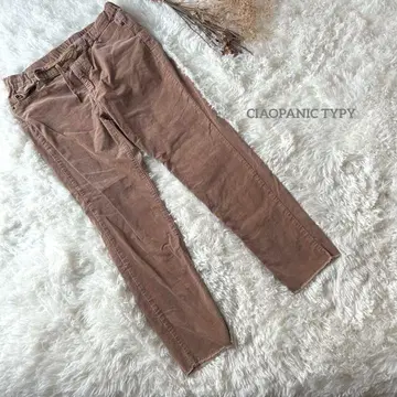 차오패닉 티피 캐주얼 팬츠 프린지 빅 코듀로이 겨울
