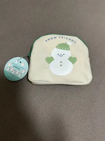 캔두 파우치 눈사람 SnowMan 그린