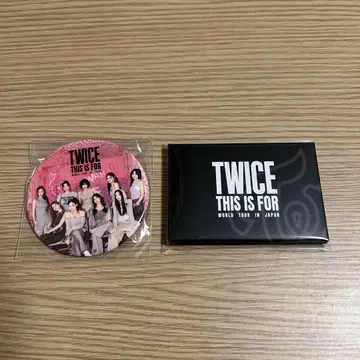 twice 업그레이드 특전 포토카드 세트 & 캔뱃지