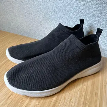 무인양품 니트 스니커즈 블랙 27.0cm