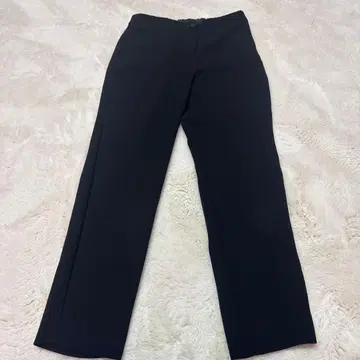 블랙 와이드 팬츠 사이즈 0