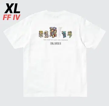 파이널 판타지 4 35주년 유니클로 콜라보 T셔츠 XL 사이즈