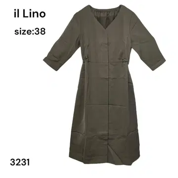il Lino  원피스 롱 38 세련된 고급