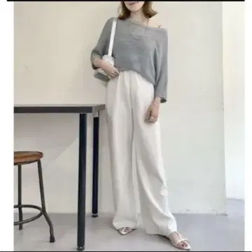 SHENERY 슬림 레그 -3kg 룩 시너리 이지 와이드 팬츠