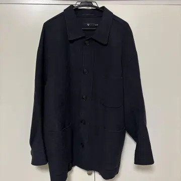 유니클로 x 질 샌더 플리스 커버올 XL 블랙