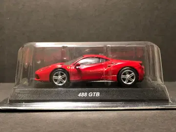 교쇼 1/64 페라리 488 GTB 빨간색 도색 까짐 있음