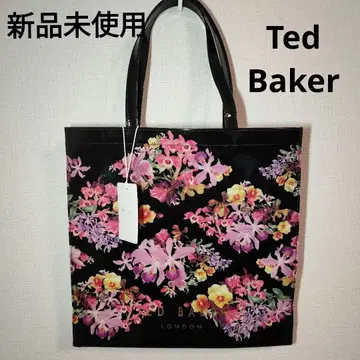 미사용 새상품 택 포함 테드베이커 TEDBAKER 꽃무늬 토트백