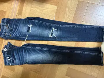 로데오 크라운 데님 스키니 24인치 2장 세트 판매 새상품급