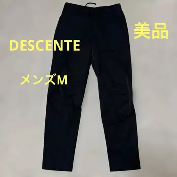 DESCENTE 크로스 의류 롱 팬츠 히트 네비 블랙 M