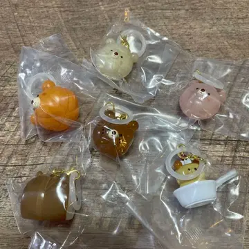 곰의 빵 메지루시 액세서리 cocoaroom 전 6종 컴플리트
