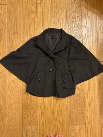 fob export 그레이 케이프 코트