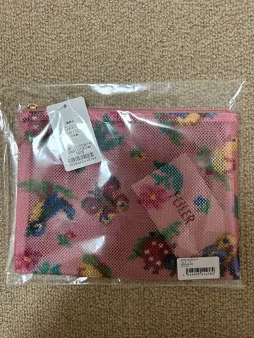[ 새상품 ] 페이러 메쉬 파우치 핑크 ( M )