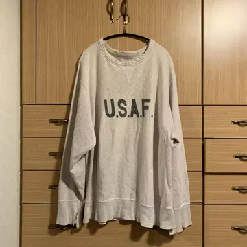 박물관급 40년대~50년대 챔피온 맨투맨 양V USAF