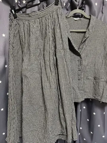 Cross x Linen 자켓, 스커트 세트