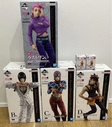 제일복권 죠죠의 기묘한 모험 피규어 4체 세트