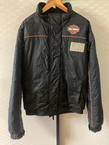 할리데이비슨 블랙 나일론 자켓 2L 충전솜 다운 방한