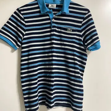 LACOSTE 피케 셔츠 보더