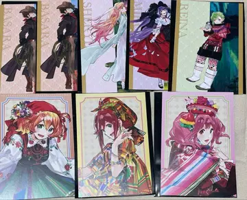 마크로스 마크로스 만국박람회 레코드 가라폰 C상 엽서 8장 세트