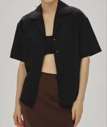 TODAYFUL Halfsleeve Box Shirts 블랙