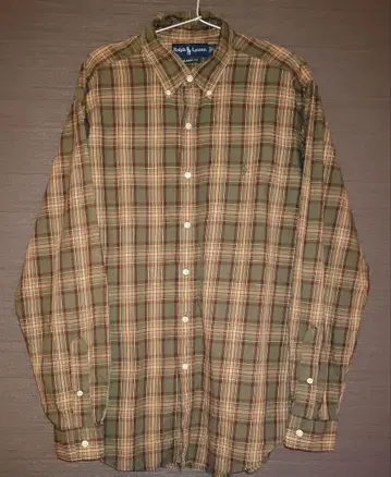 랄프 로렌 CLASSIC FIT 체크 셔츠 L 사이즈