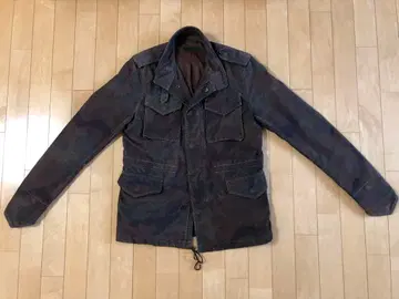 AS SUPER SONIC 카모플라쥬 밀리터리 자켓 BROWN