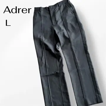 ADRER 하이 스타일 슬랙스 팬츠 블랙 L 사이즈