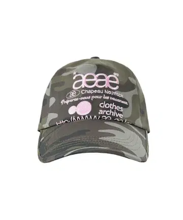 카모 패턴 로고 캡 aeae