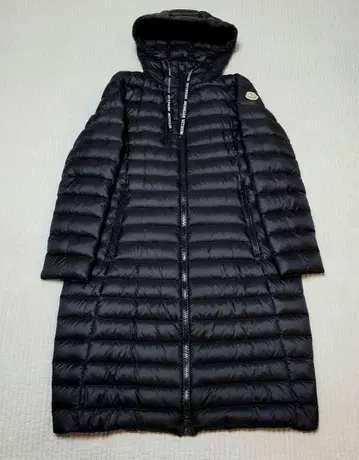 MONCLER 블랙 롱 다운 자켓