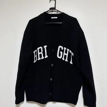 BAYFLOW 블랙 가디건 'BRIGHT'