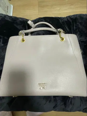 사만다 타바사 소가죽 라이트 그레이 그레이지 핸드백