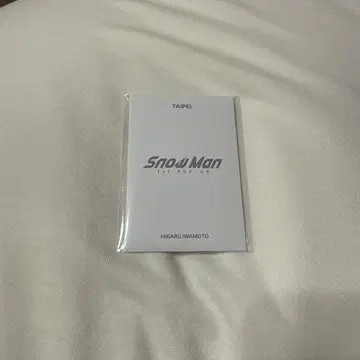 Snow Man POP-UP 팝업 타이베이 이와모토 테루 포토 카드 C