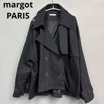 margot PARIS 숏 트렌치코트 스프링 코트 자켓