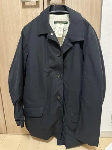 Paul Harnden Shoemakers 블랙 롱 코트