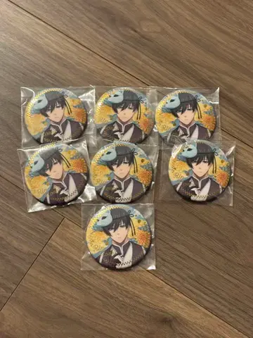 블루 록 트레이딩 금박 캔뱃지 요 이토시 린 7개