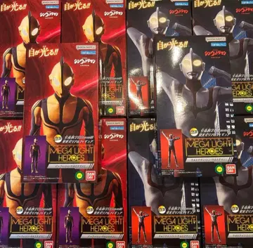 [정가 38500엔] 메가라이트 히어로즈 울트라맨 & 조피 10체