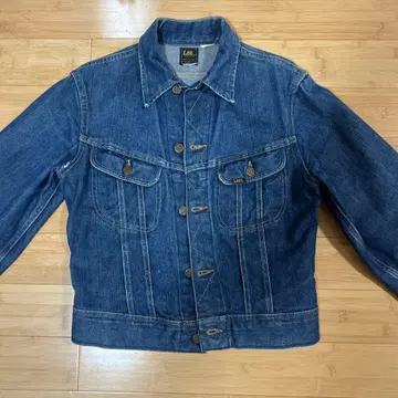 [ 70s USA ] Lee 220-J 블랙 택 데님 자켓 빈티지
